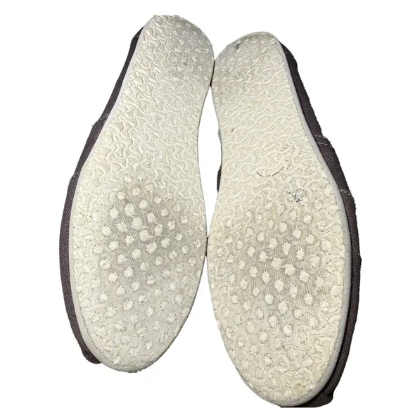 TOMS Alpargata Taupe Canvas Slip-Ons - Picture 9 of 11
